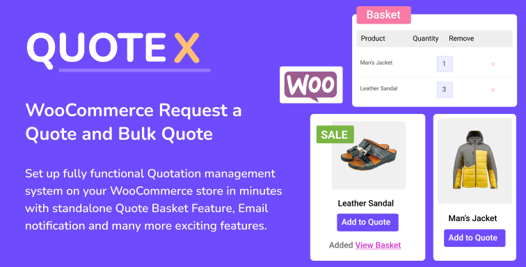 QuoteX - WooCommerce quote Request Plugin